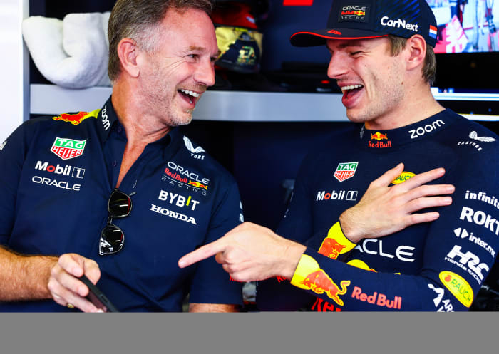 Christian Horner - Max Verstappen - Red Bull
